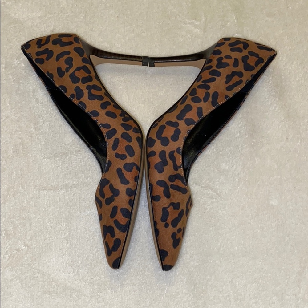 Bcbgeneration Leopard Print Heels Size 7 - image 6
